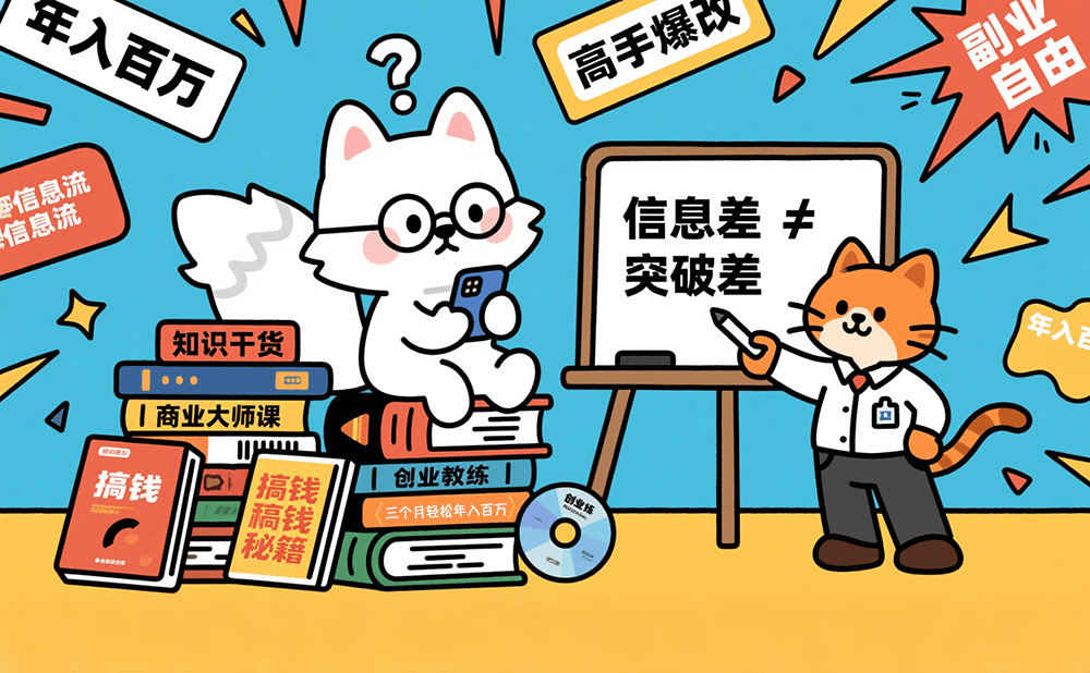 互联网时代的幻觉：人人都在学，没人真在变