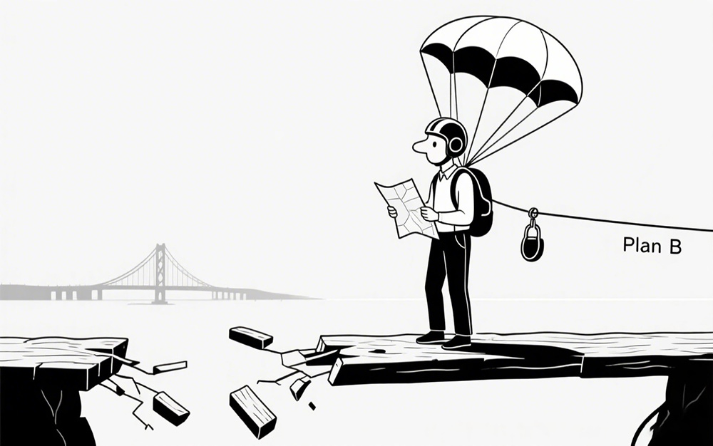 最安全的生意，有备用计划